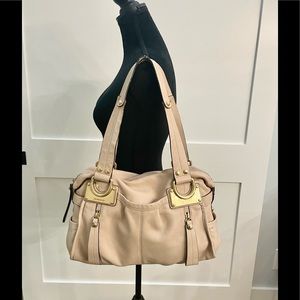 B. Makowsky leather shoulder bag